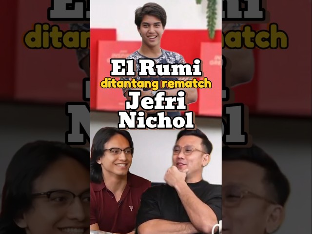 EL RUMI DITANTANG REMATCH JEFRI NICHOL #jefrinichol #dennysumargo #rematchgame #shorts
