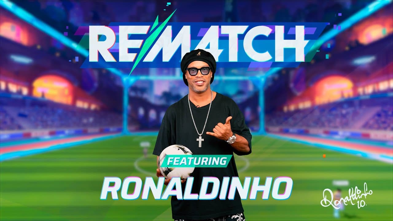🌟 Ronaldinho Visits Sloclap HQ, Joins REMATCH as Ambassador